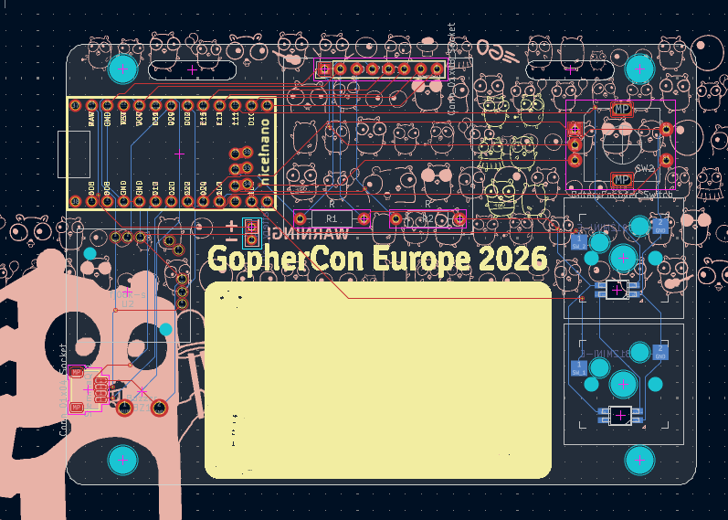 NiceBadge assembled